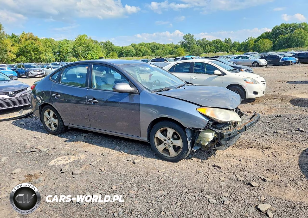 2007 Hyundai Elantra Gls VIN:KMHDU46D27U122249 - 4