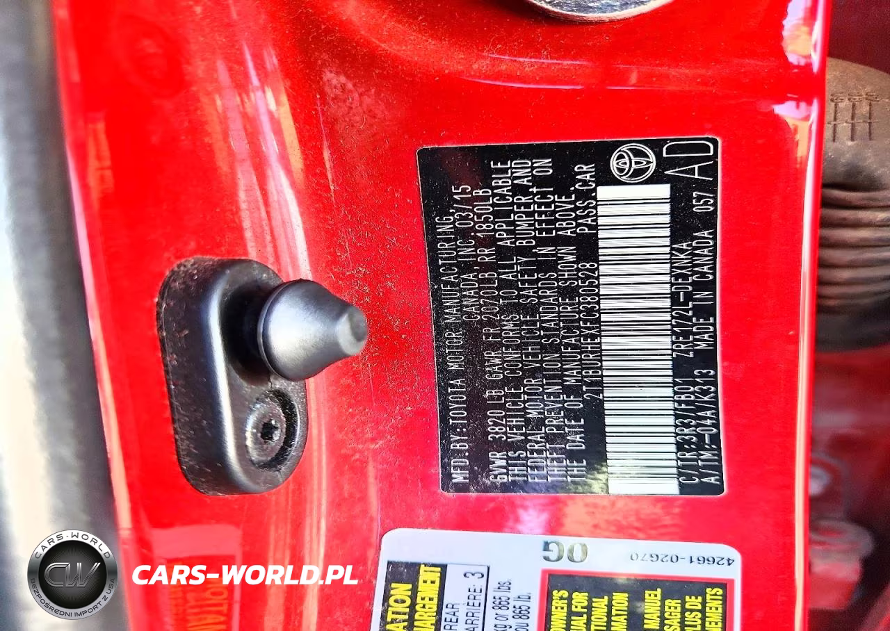 2015 Toyota Corolla Le VIN:2T1BURHEXFC380528 - 12