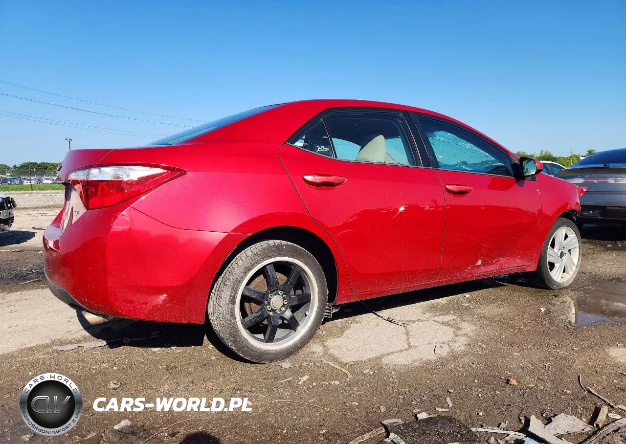 2015 Toyota Corolla Le VIN:2T1BURHEXFC380528 - 3