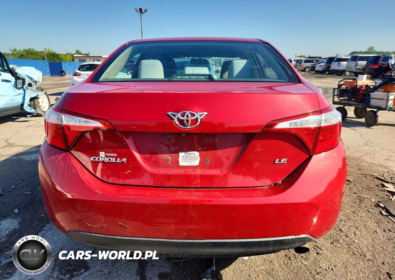 2015 Toyota Corolla Le VIN:2T1BURHEXFC380528 - 6