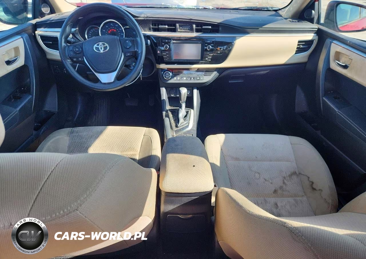 2015 Toyota Corolla Le VIN:2T1BURHEXFC380528 - 8