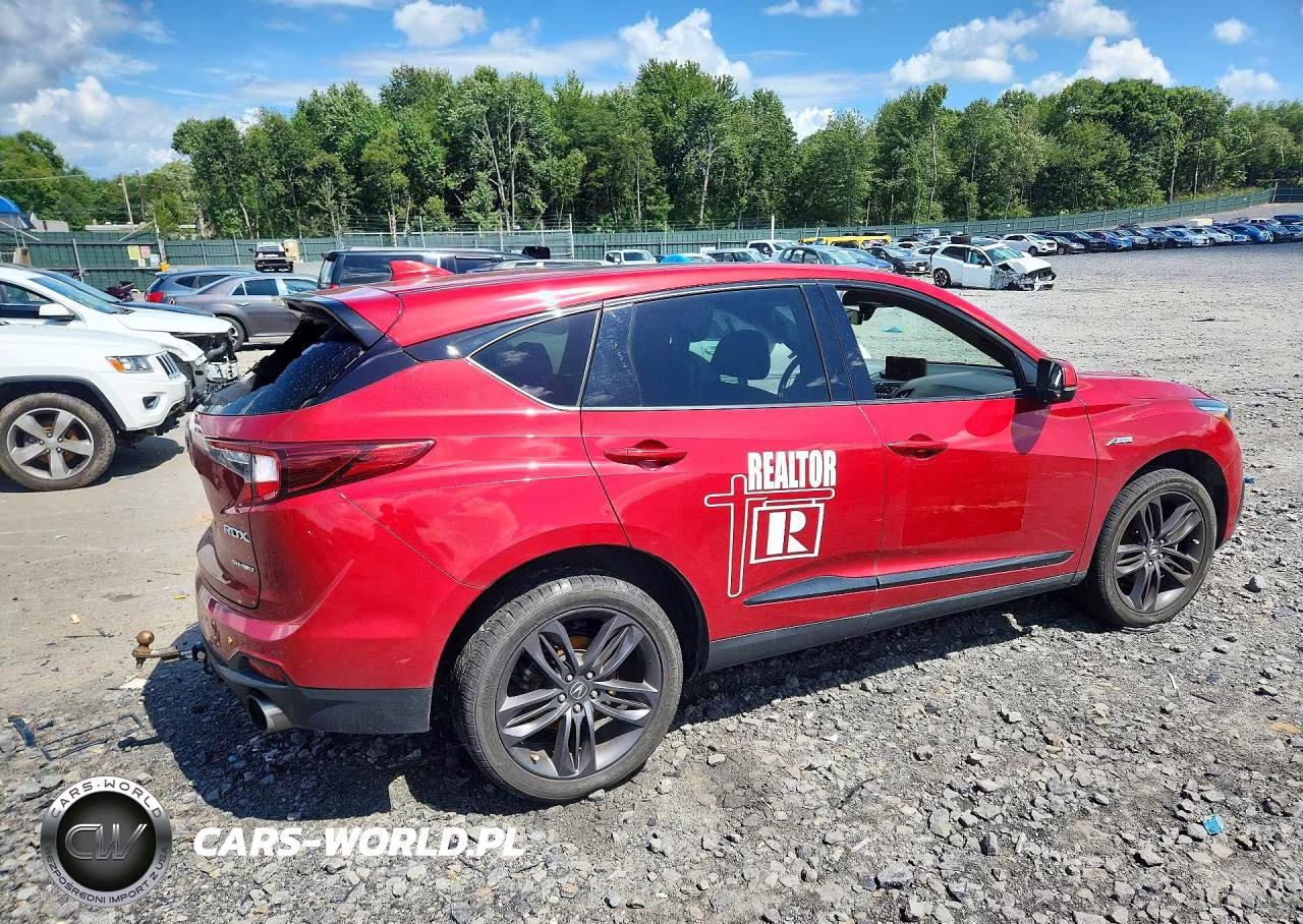 2021 Acura Rdx A-Spec VIN:5J8TC2H62ML046489 - 3