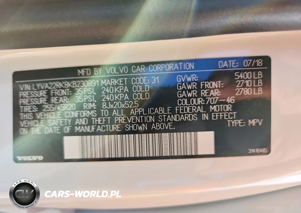 2019 Volvo Xc60 T6 Momentum VIN:LYVA22RK8KB230891 - 13