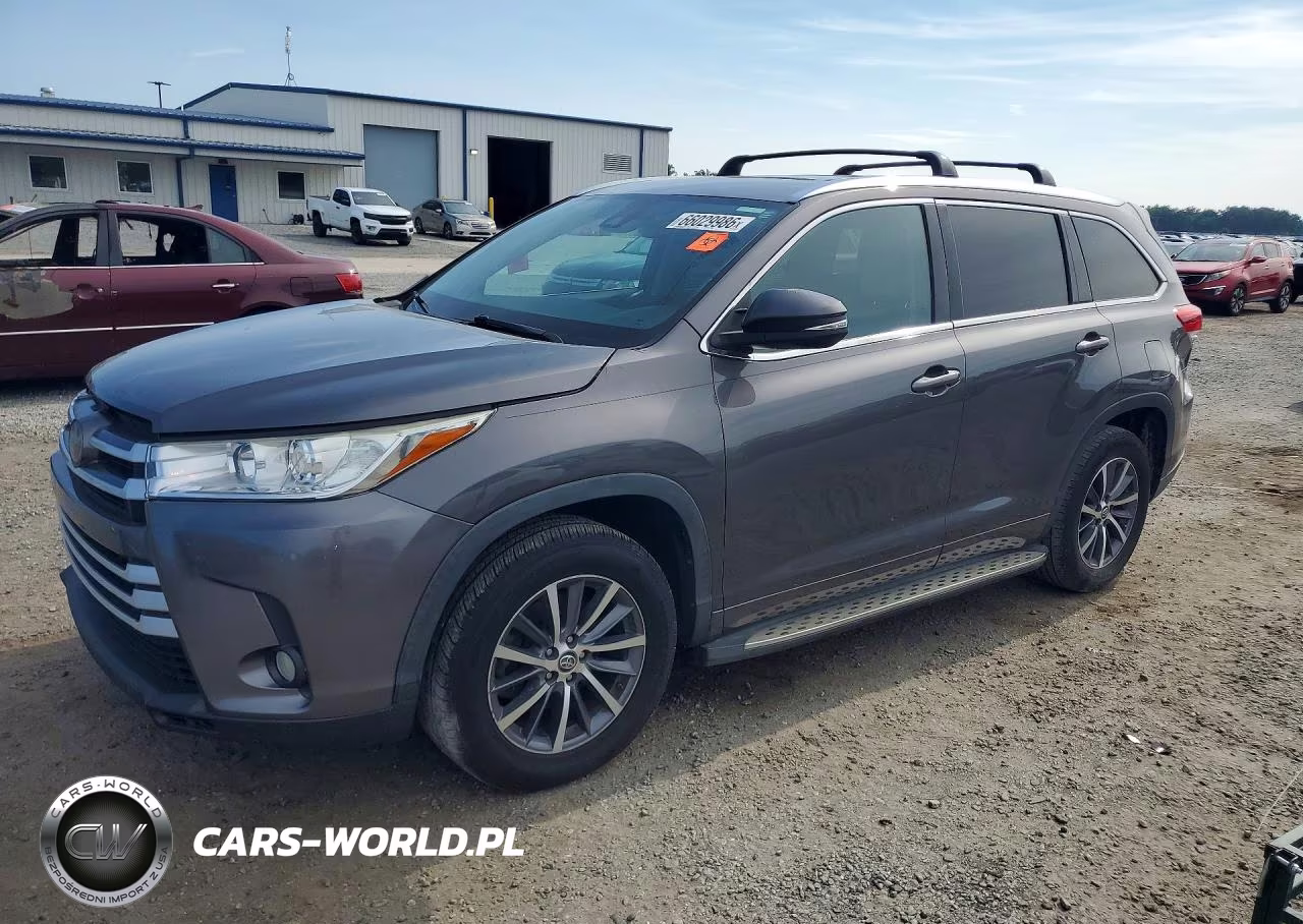 2017 Toyota Highlander Xle VIN:5TDKZRFH2HS519091 - 1