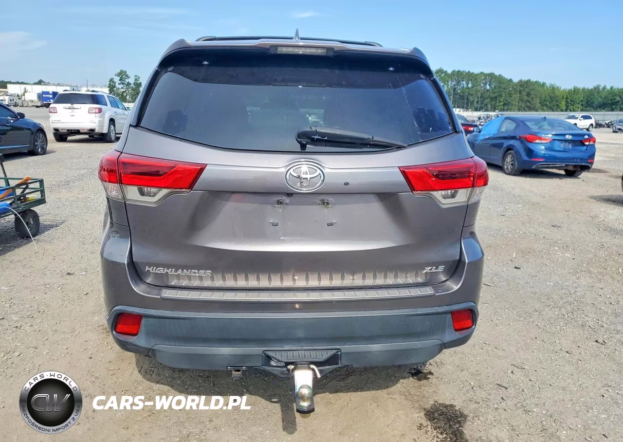 2017 Toyota Highlander Xle VIN:5TDKZRFH2HS519091 - 6