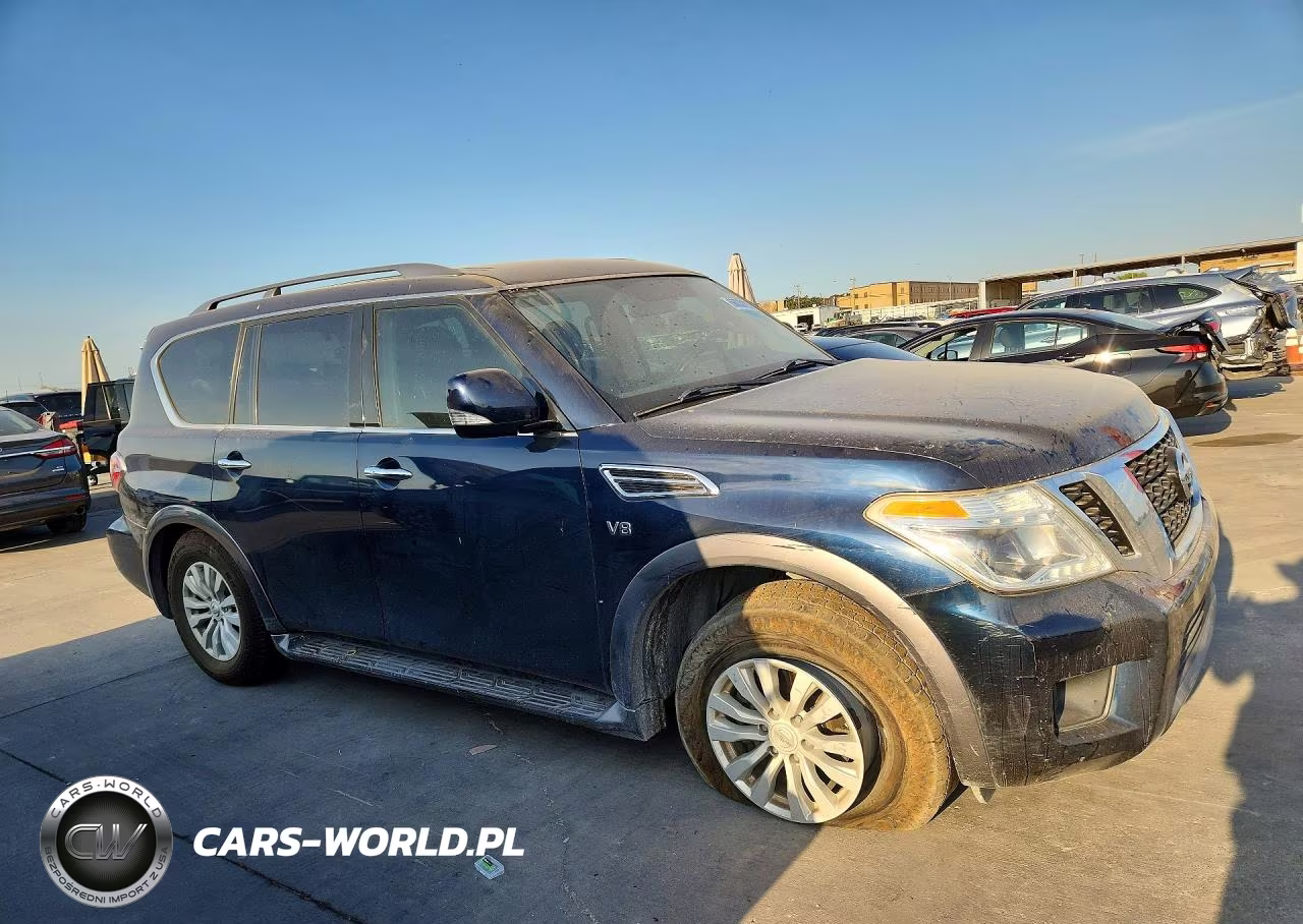 2019 Nissan Armada Sv VIN:JN8AY2ND5K9086445 - 4