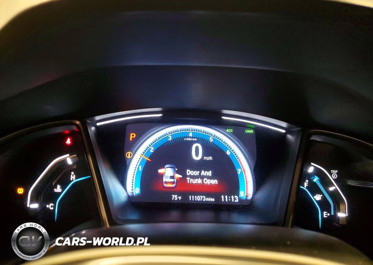 2019 Honda Civic Ex VIN:19XFC1F32KE006143 - 9