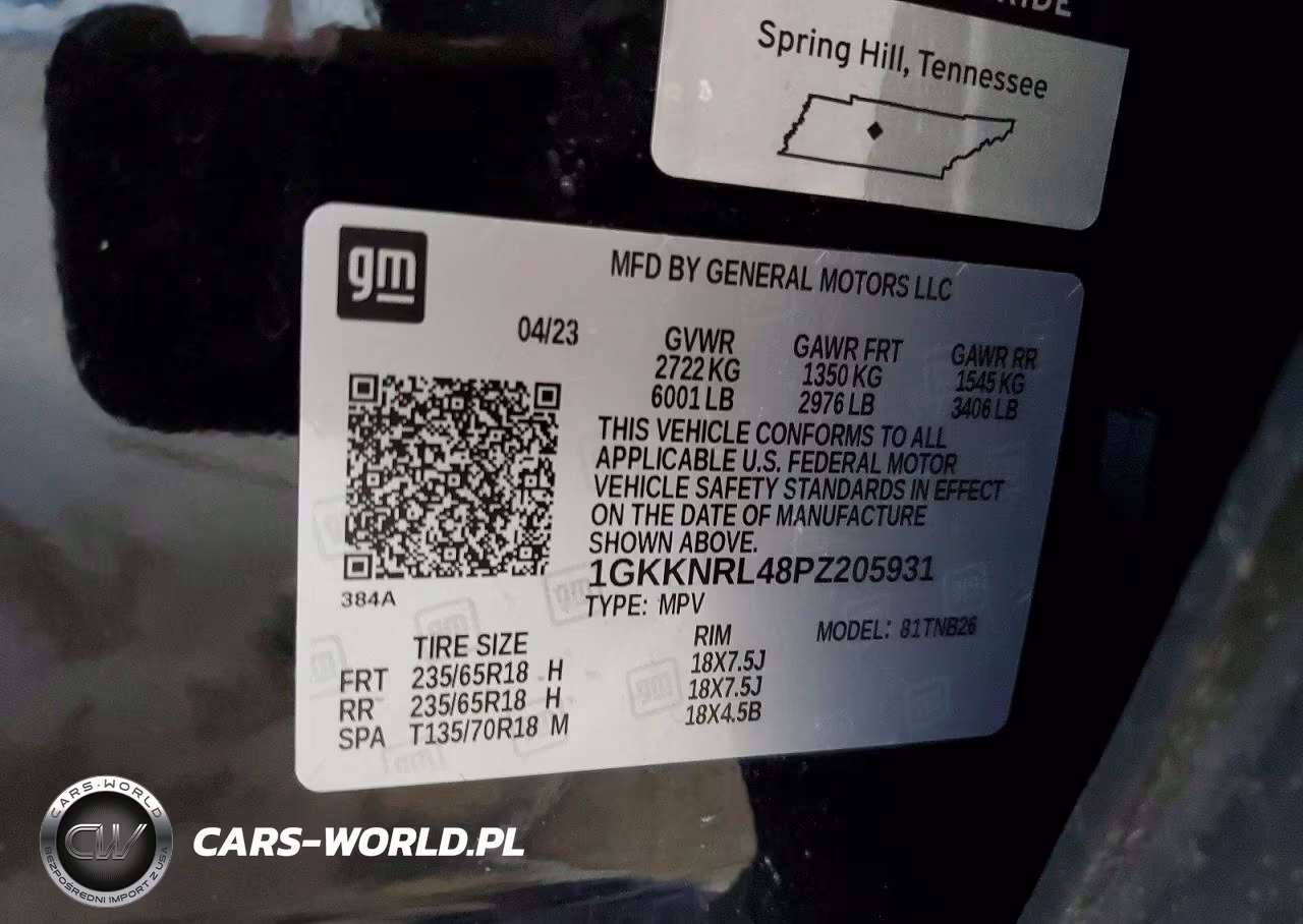 2023 GMC Acadia Sle VIN:1GKKNRL48PZ205931 - 13