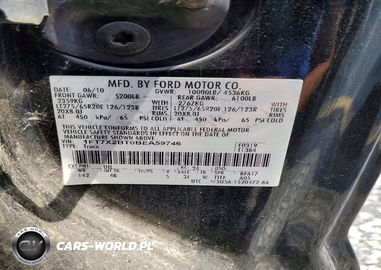 2011 Ford F250 VIN:1FT7X2BT0BEA59746 - 13