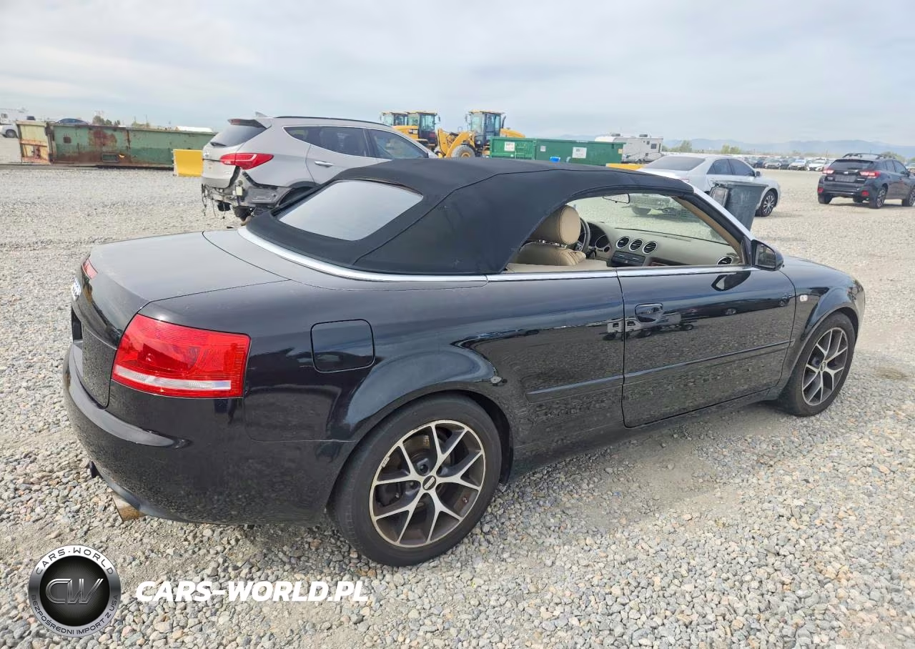 2008 Audi A4 2.0T Cabriolet Quattro VIN:WAUDF48H58K015866 - 3