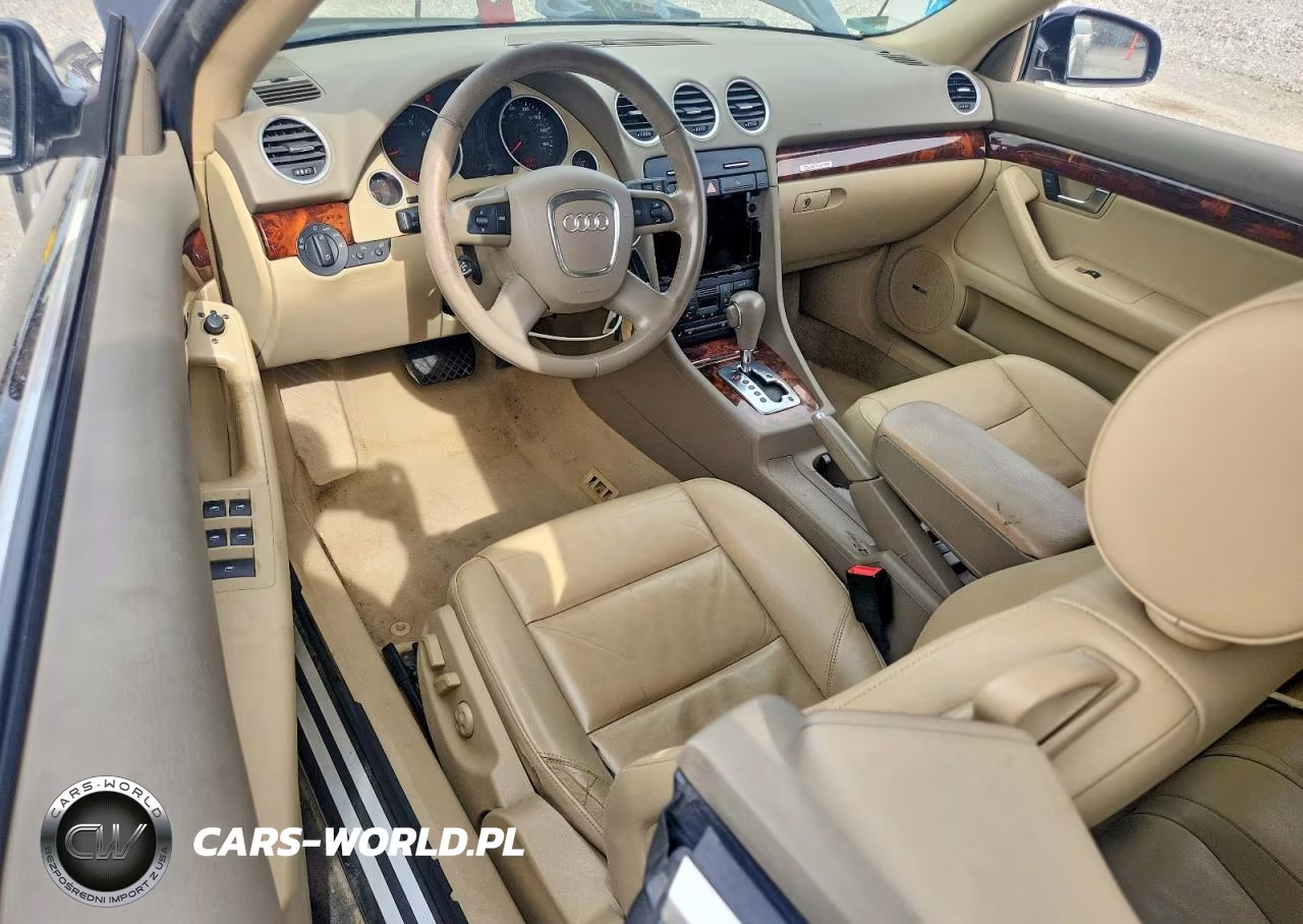 2008 Audi A4 2.0T Cabriolet Quattro VIN:WAUDF48H58K015866 - 8