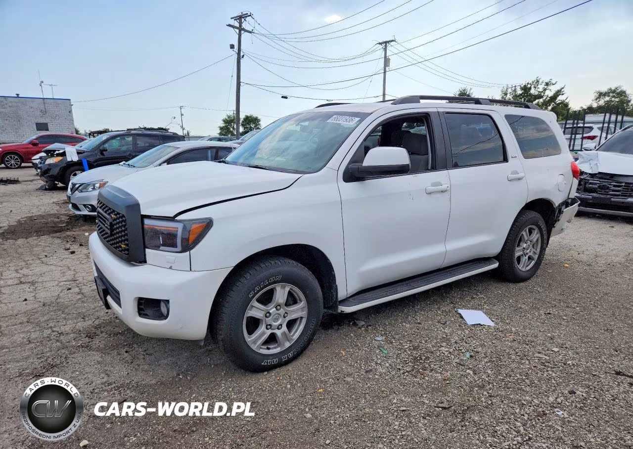 2009 Toyota Sequoia Sr5 VIN:5TDBT64A19S000931 - 1