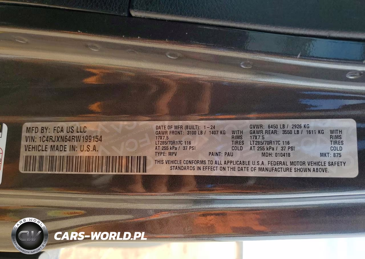 2024 Jeep Wrangler 4Xe VIN:1C4RJXN64RW199154 - 12