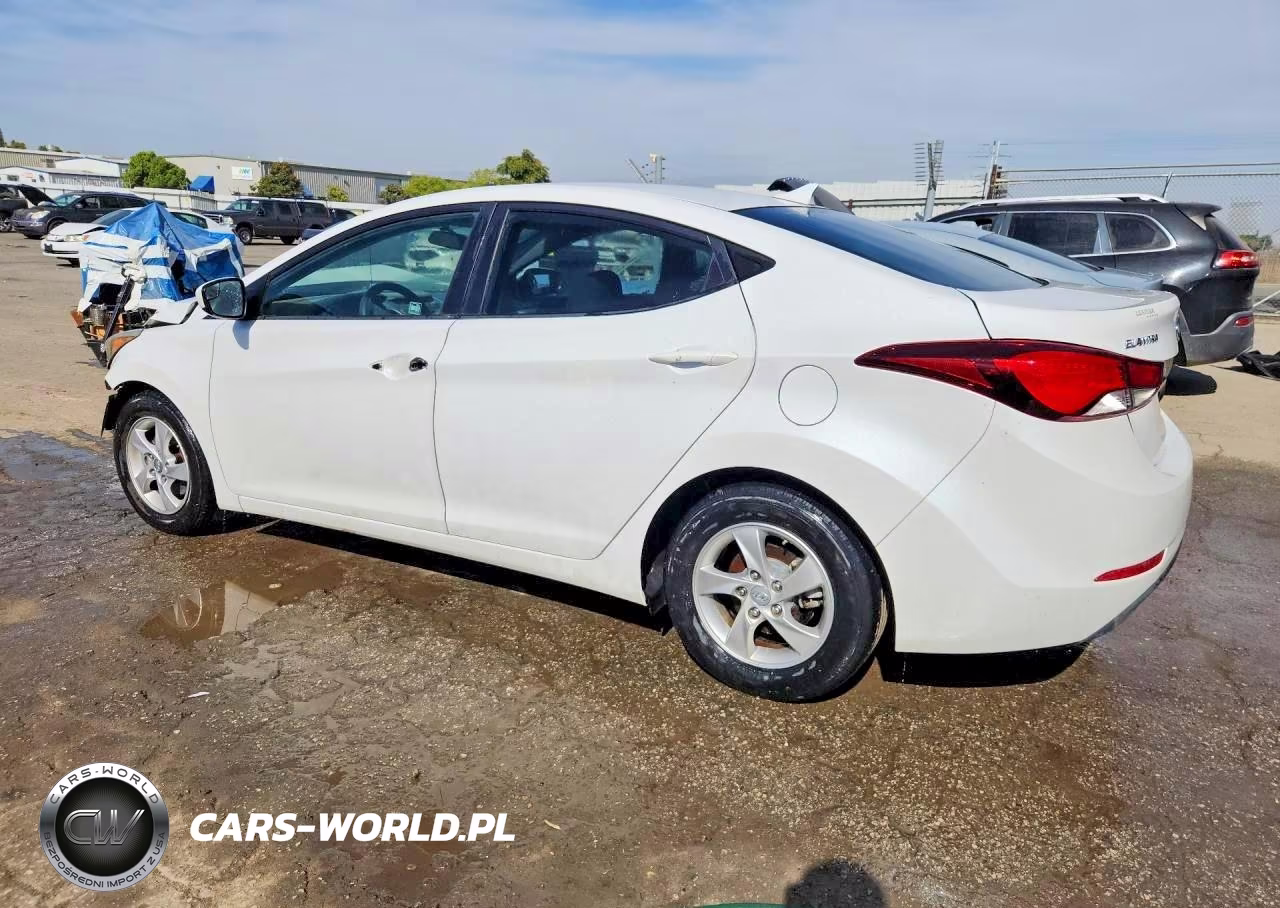2015 Hyundai Elantra Se VIN:5NPDH4AEXFH642751 - 2
