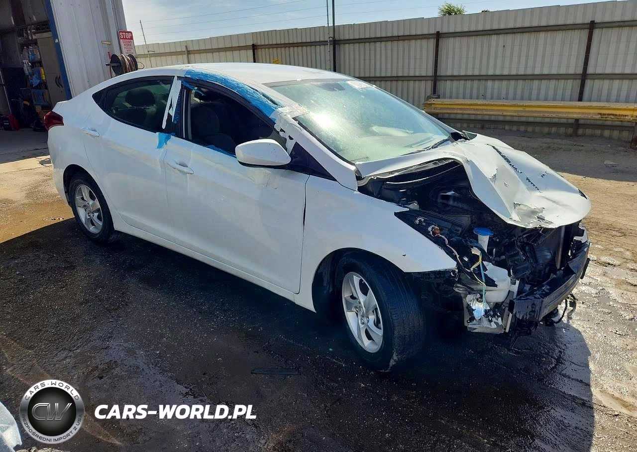 2015 Hyundai Elantra Se VIN:5NPDH4AEXFH642751 - 4