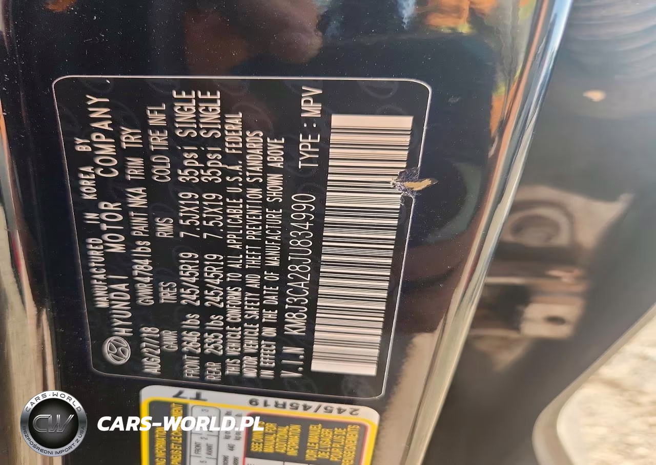 2018 Hyundai Tucson Limited VIN:KM8J3CA28JU834990 - 13