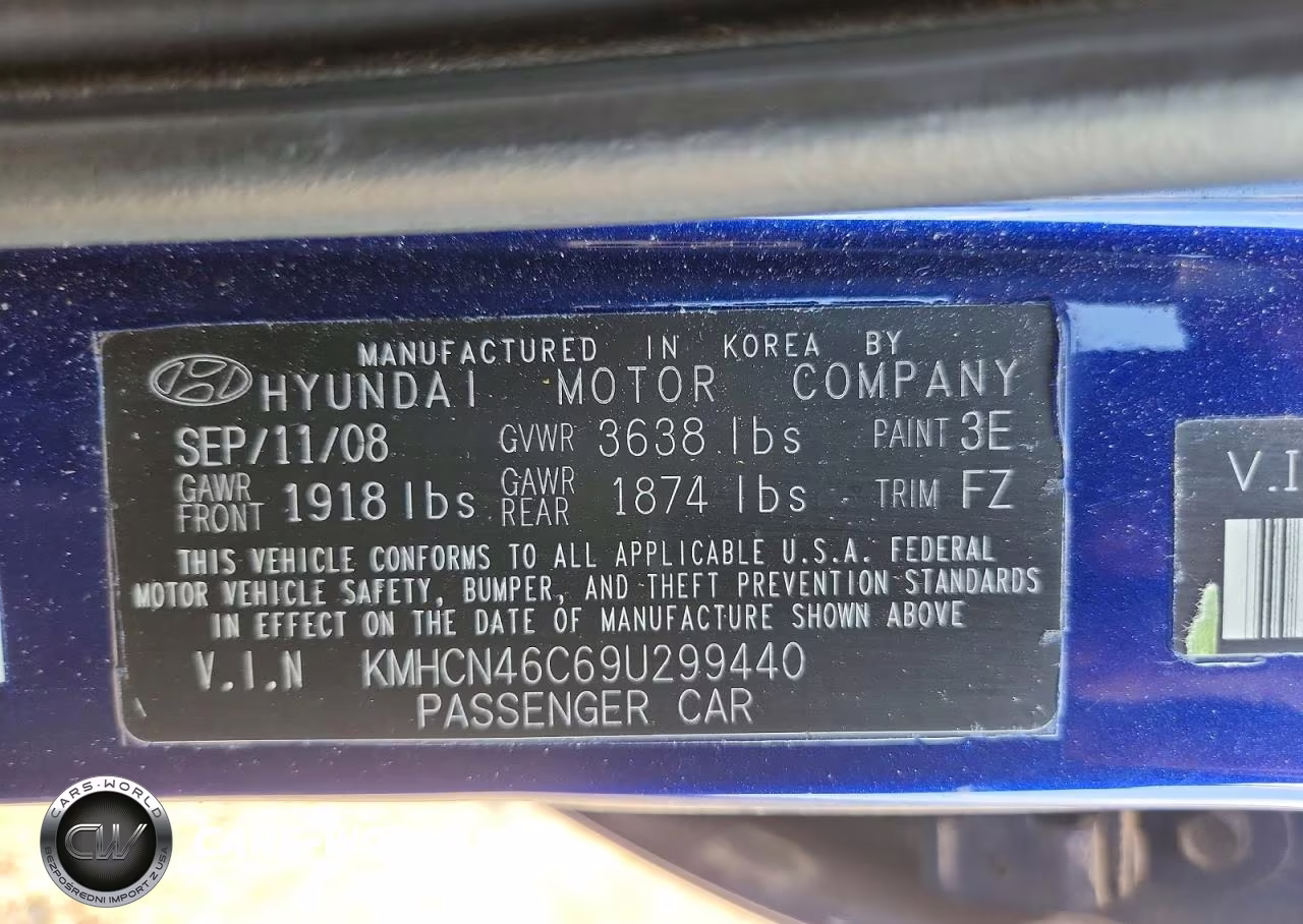 2009 Hyundai Accent Gls VIN:KMHCN46C69U299440 - 12