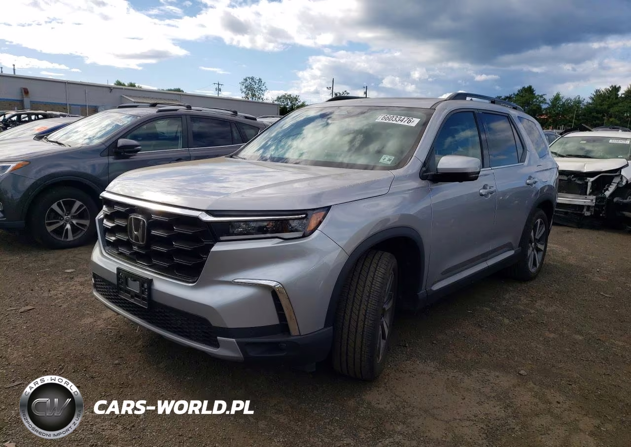2025 Honda Pilot Elite VIN:5FNYG1H86SB027237 - 1
