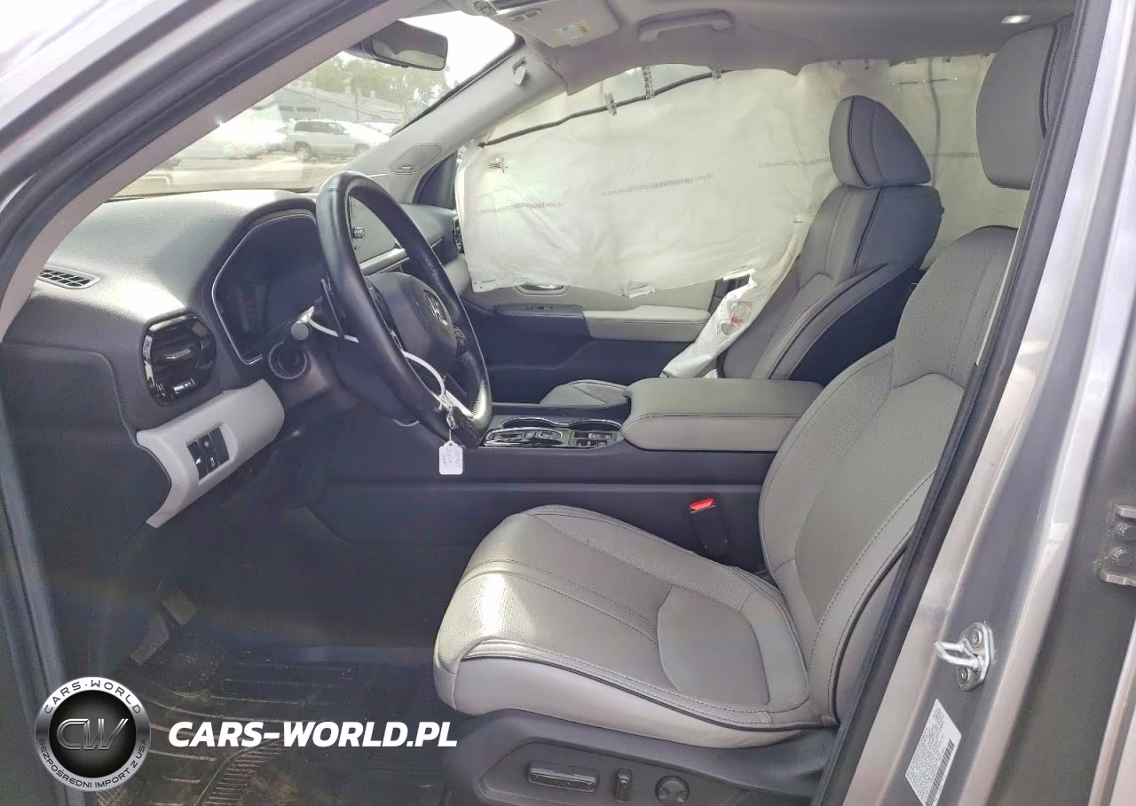 2025 Honda Pilot Elite VIN:5FNYG1H86SB027237 - 7