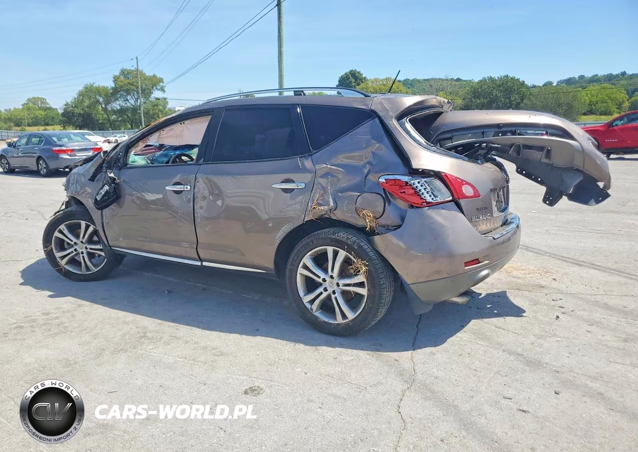 2010 Nissan Murano S VIN:JN8AZ1MU7AW014848 - 2
