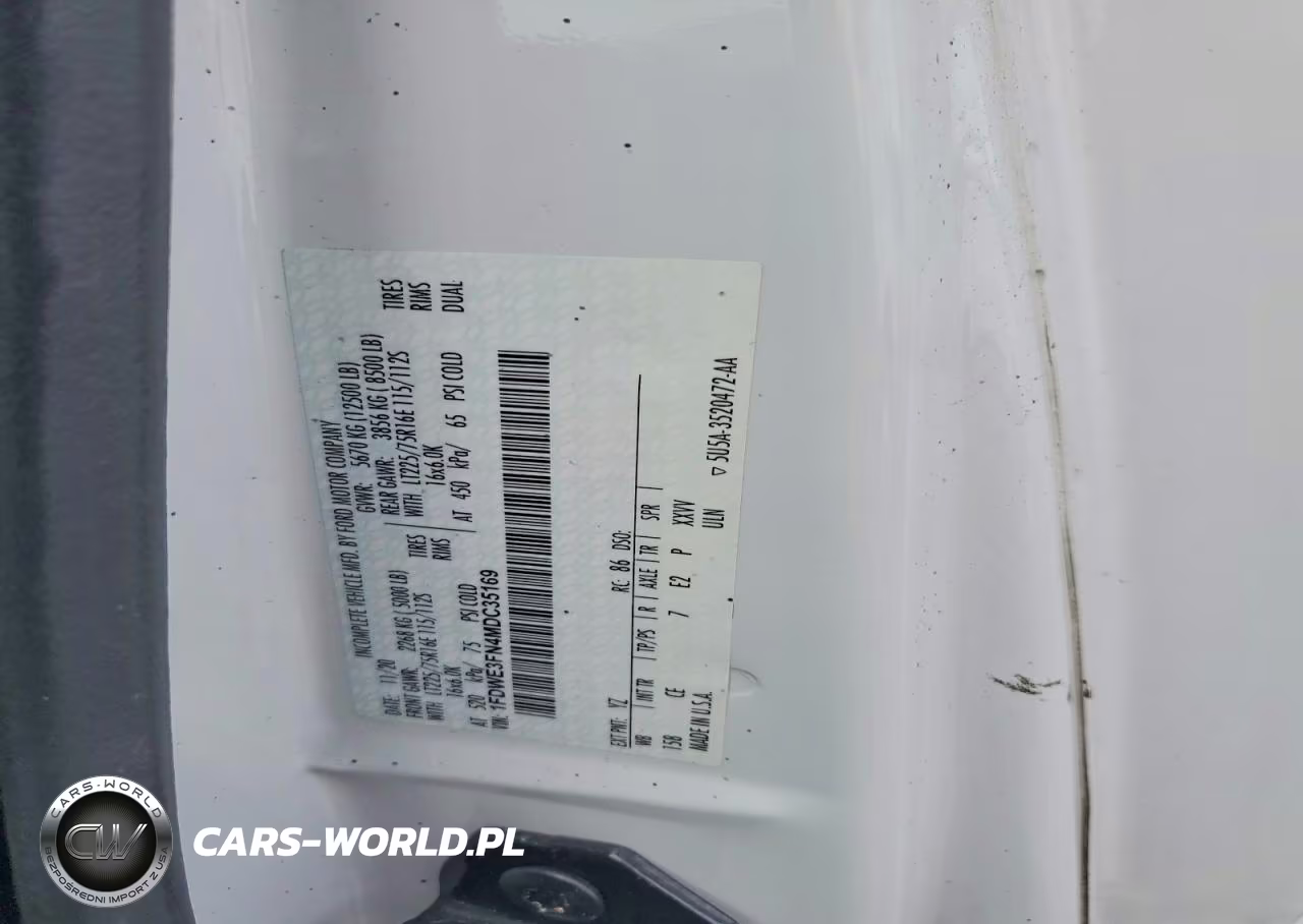 2021 Ford E350 Box Truck VIN:1FDWE3FN4MDC35169 - 13