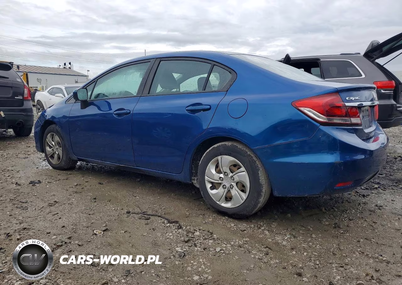 2014 Honda Civic Lx VIN:19XFB2F56EE024093 - 2