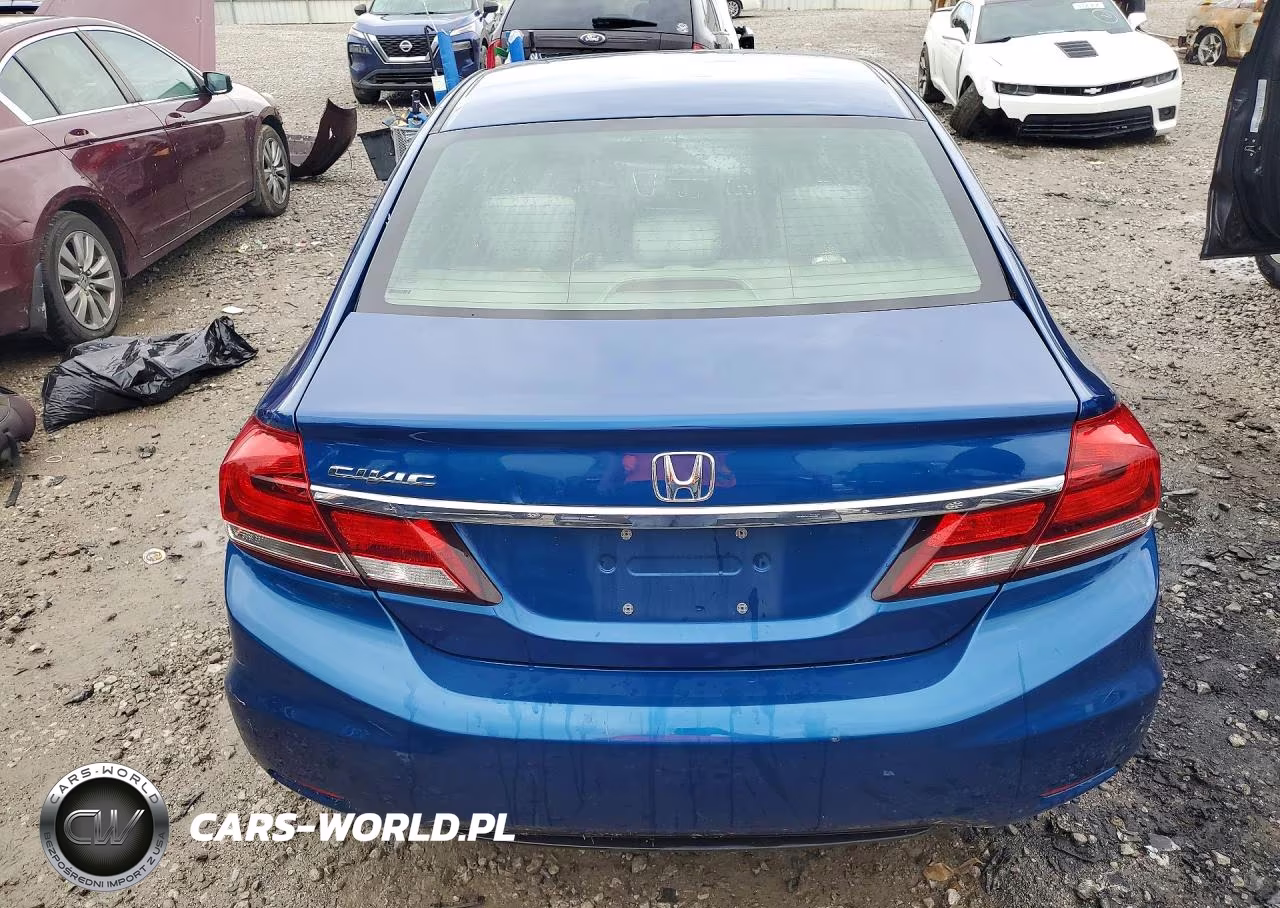 2014 Honda Civic Lx VIN:19XFB2F56EE024093 - 6