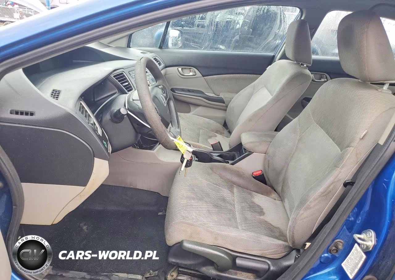 2014 Honda Civic Lx VIN:19XFB2F56EE024093 - 7