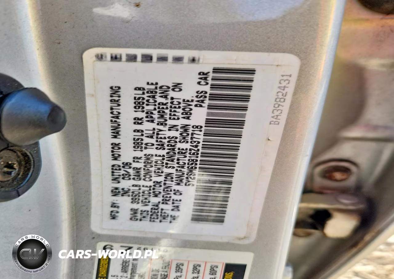 2006 Pontiac Vibe VIN:5Y2SM65816Z437718 - 12
