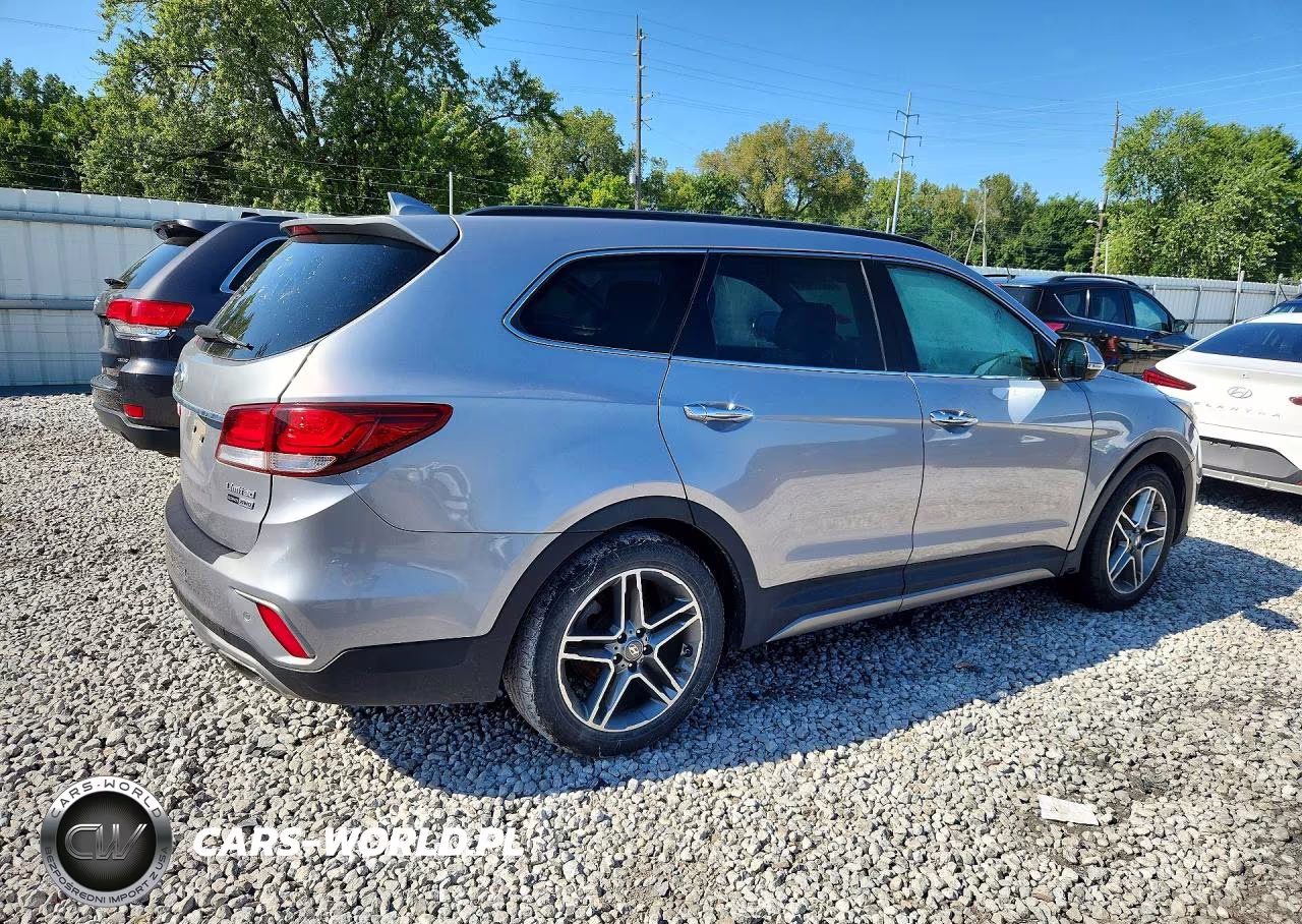 2017 Hyundai Santa Fe Limited Ultimate VIN:KM8SRDHF9HU207940 - 3