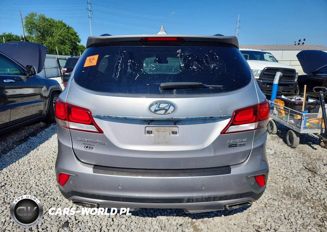 2017 Hyundai Santa Fe Limited Ultimate VIN:KM8SRDHF9HU207940 - 6