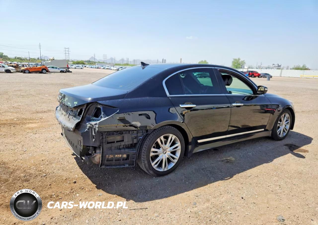 2012 Hyundai Genesis 4.6L VIN:KMHGC4DF4CU168812 - 3