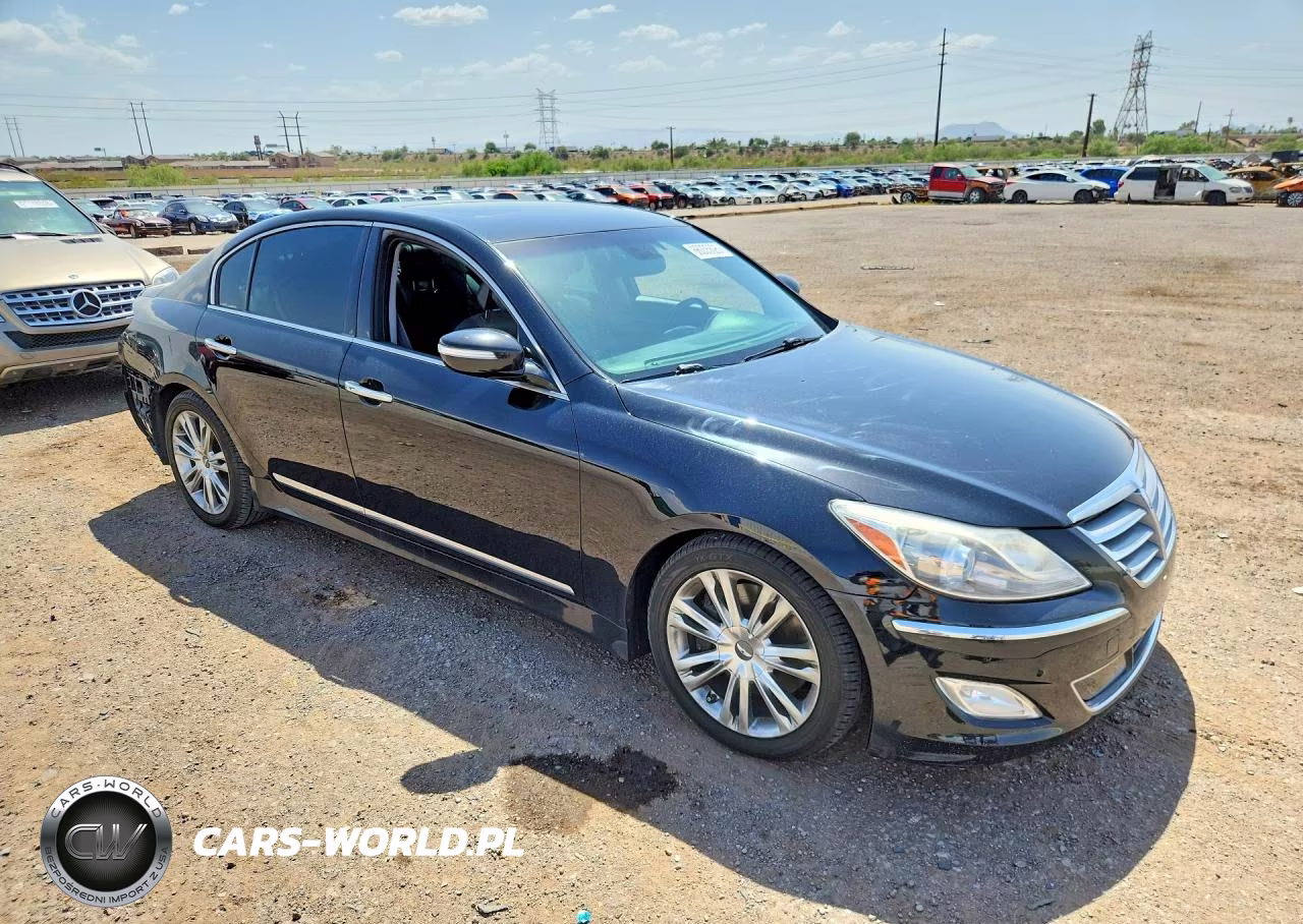 2012 Hyundai Genesis 4.6L VIN:KMHGC4DF4CU168812 - 4