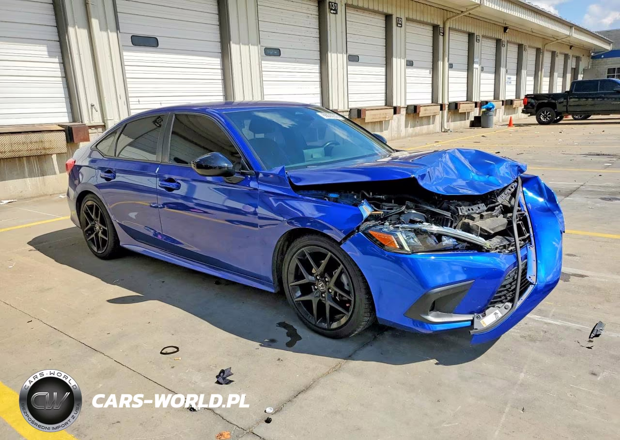 2022 Honda Civic Sport VIN:2HGFE2F57NH605499 - 4