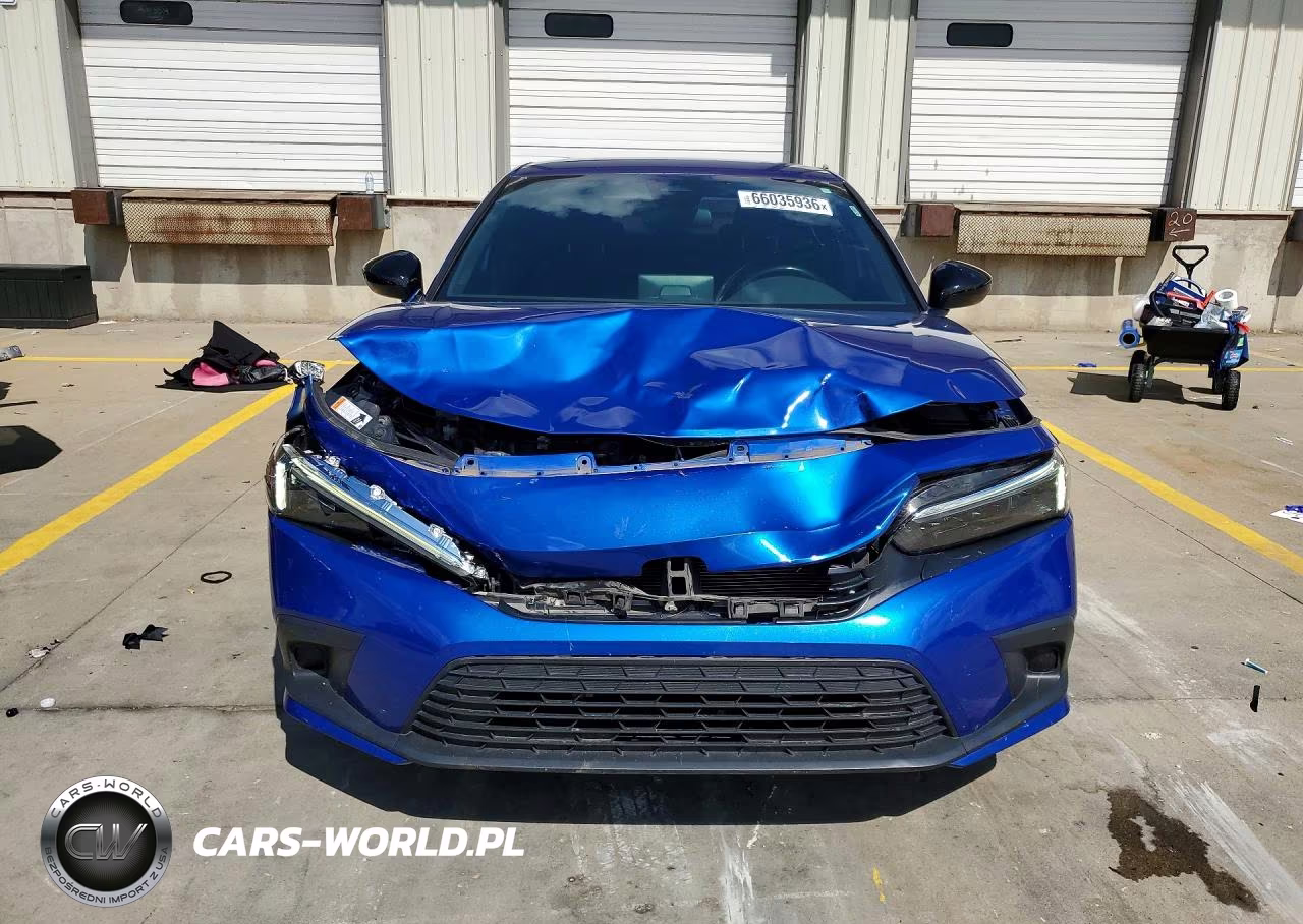 2022 Honda Civic Sport VIN:2HGFE2F57NH605499 - 5