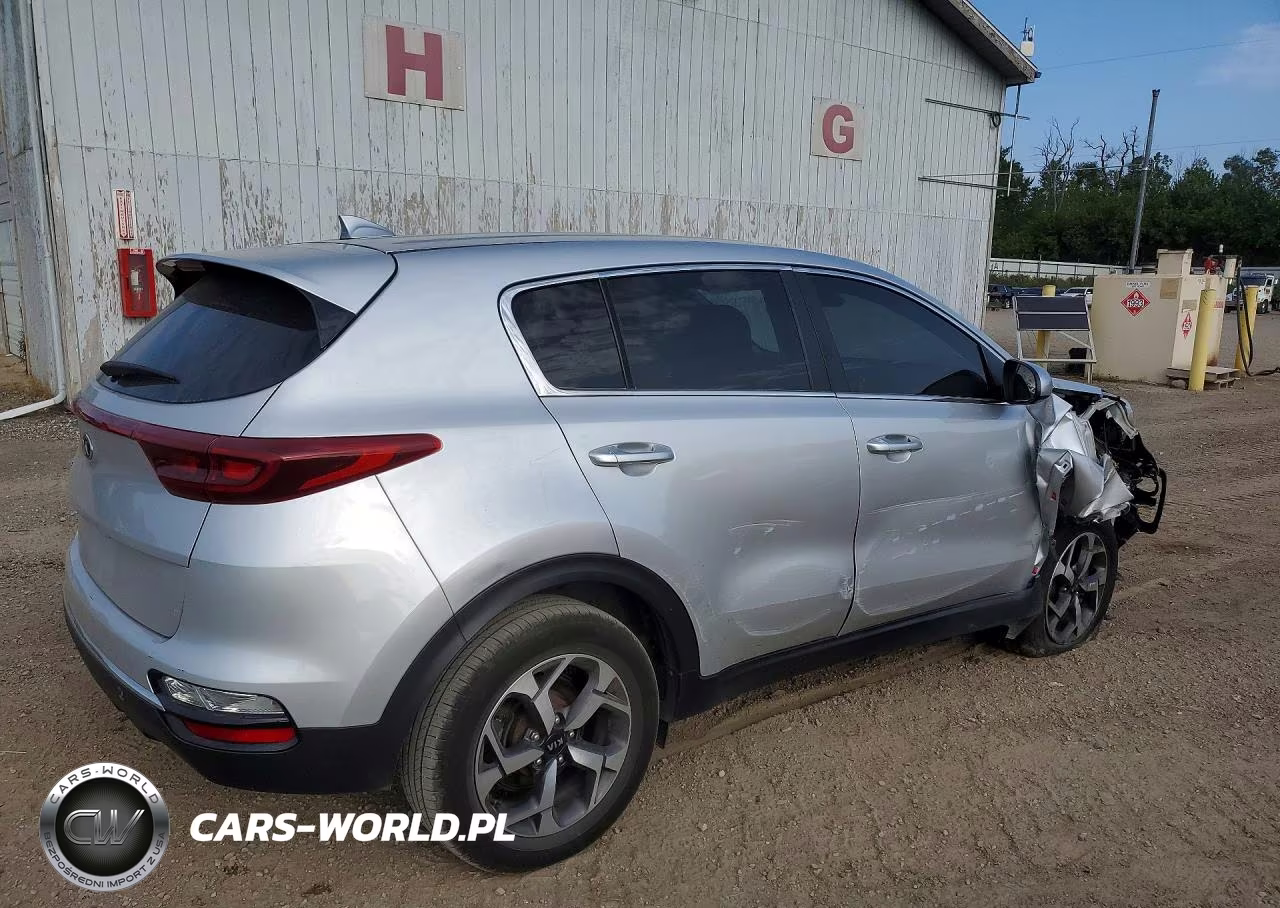 2021 Kia Sportage Lx VIN:KNDPMCAC6M7901304 - 3