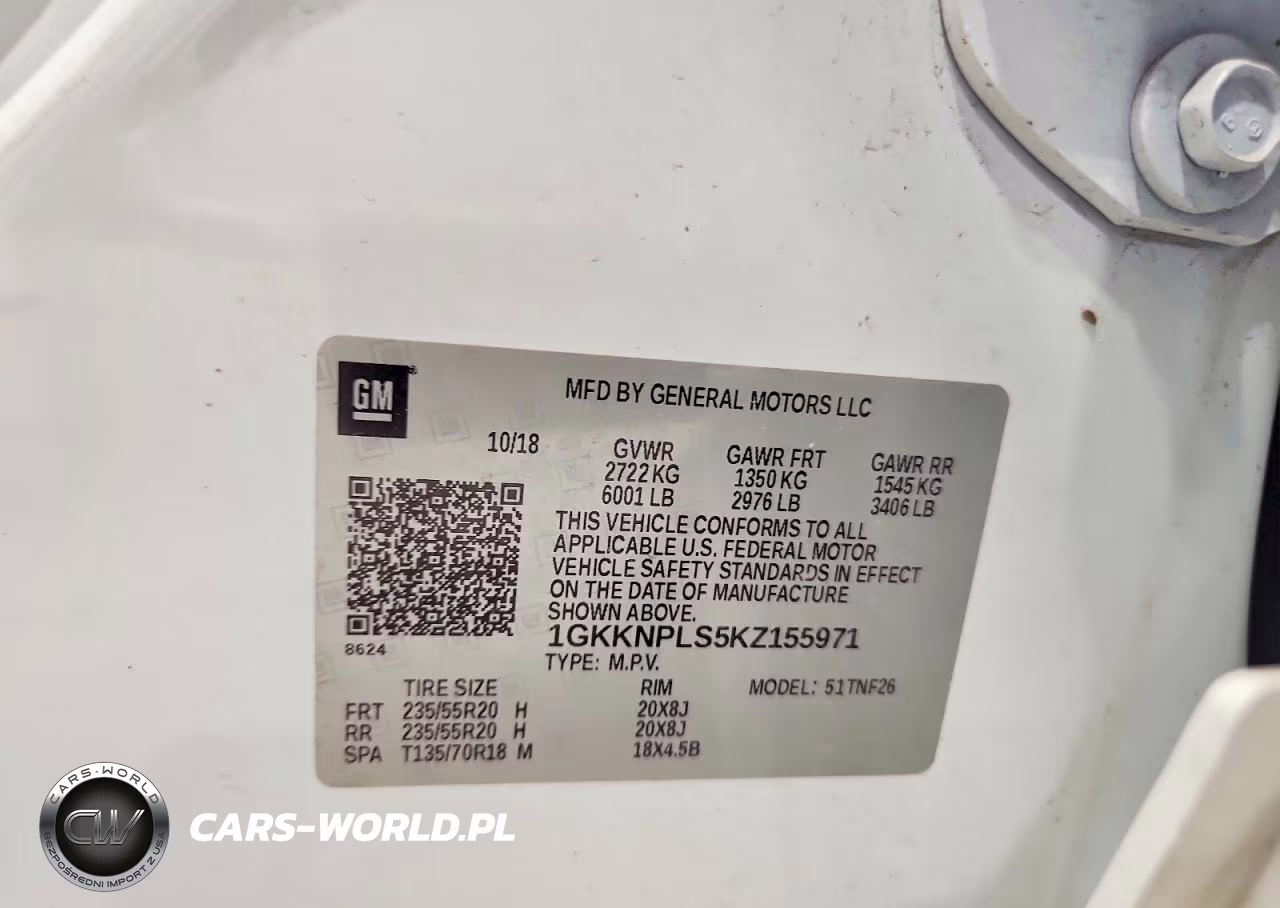 2019 GMC Acadia Denali VIN:1GKKNPLS5KZ155971 - 13