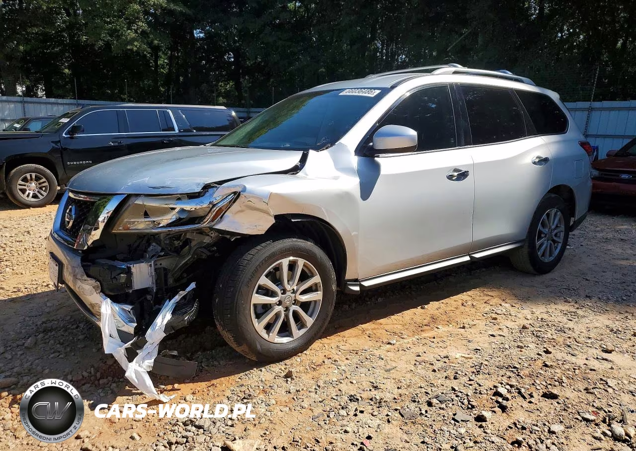 2016 Nissan Pathfinder Sv VIN:5N1AR2MN2GC611809 - 1