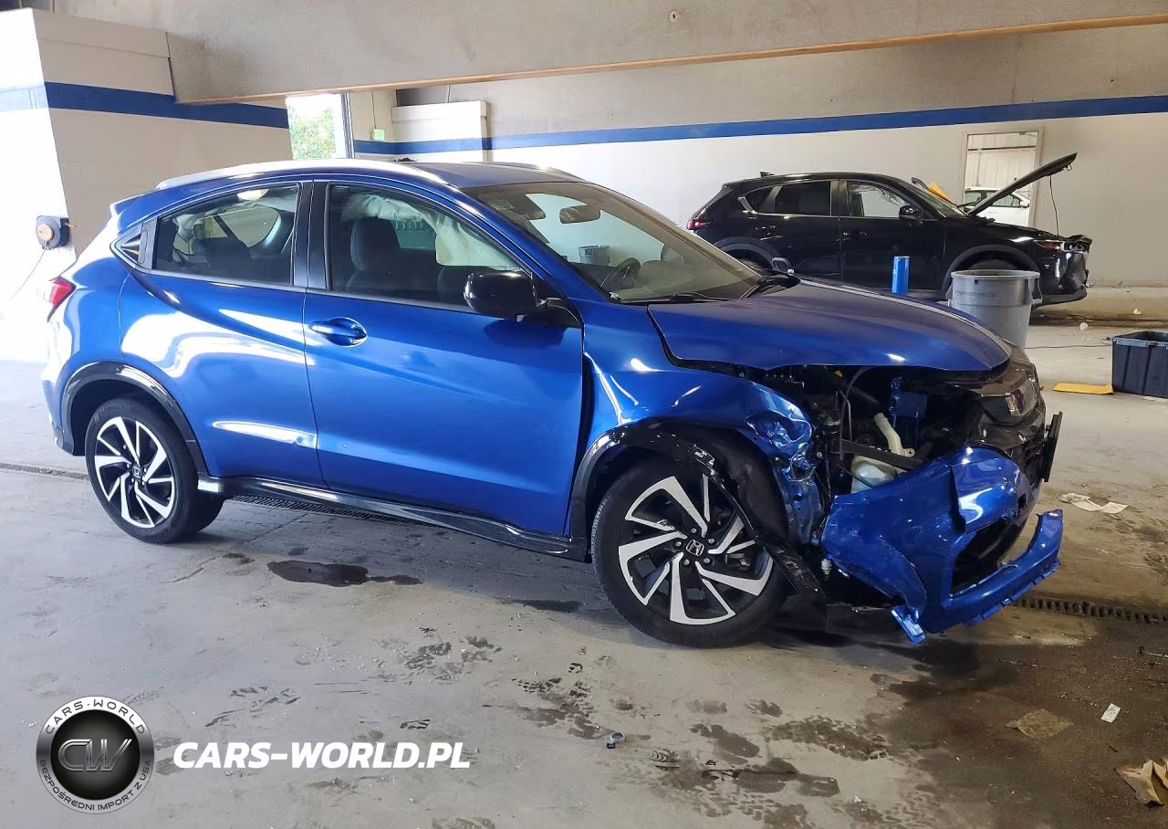2020 Honda Hr-V Sport VIN:3CZRU5H1XLM707687 - 4