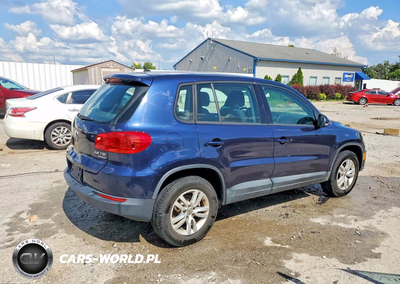 2014 Volkswagen Tiguan S VIN:WVGBV3AX5EW551208 - 3
