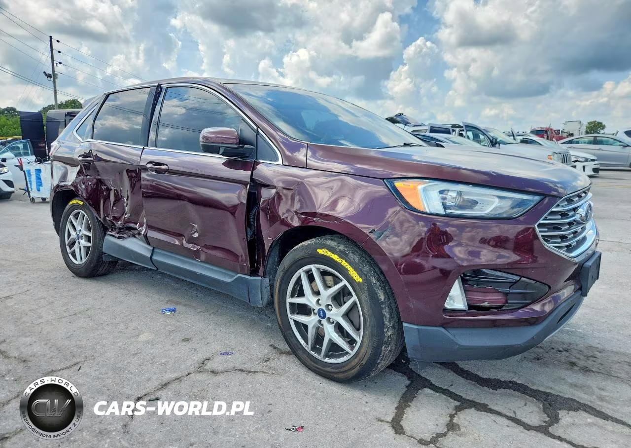 2021 Ford Edge Sel VIN:2FMPK3J90MBA21258 - 4