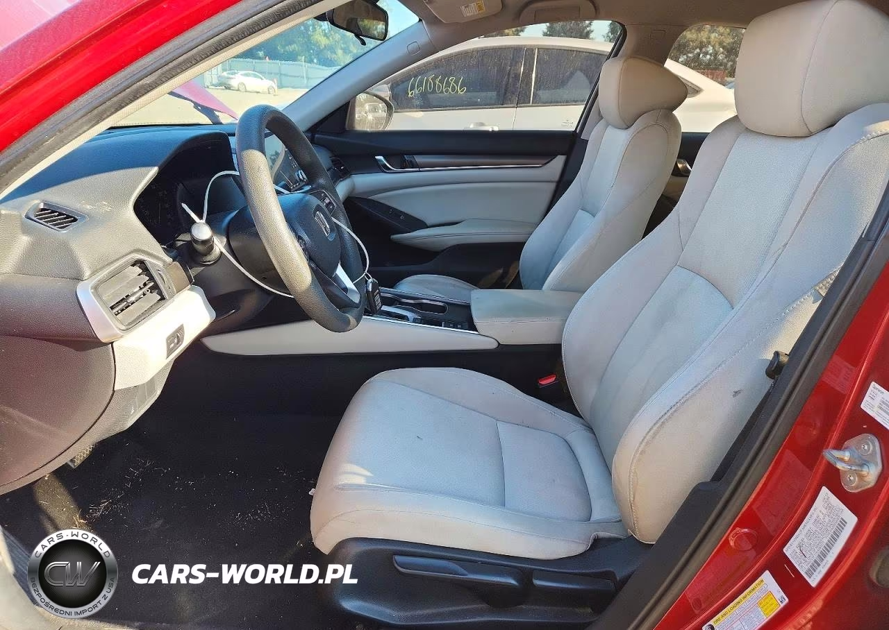 2019 Honda Accord Lx VIN:1HGCV1F11KA083277 - 7