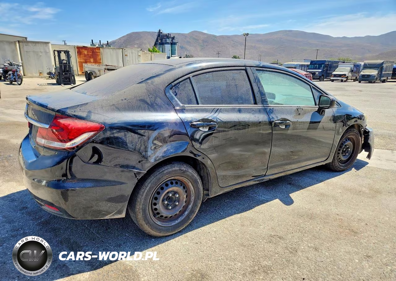 2015 Honda Civic Lx VIN:19XFB2E57FE048812 - 3