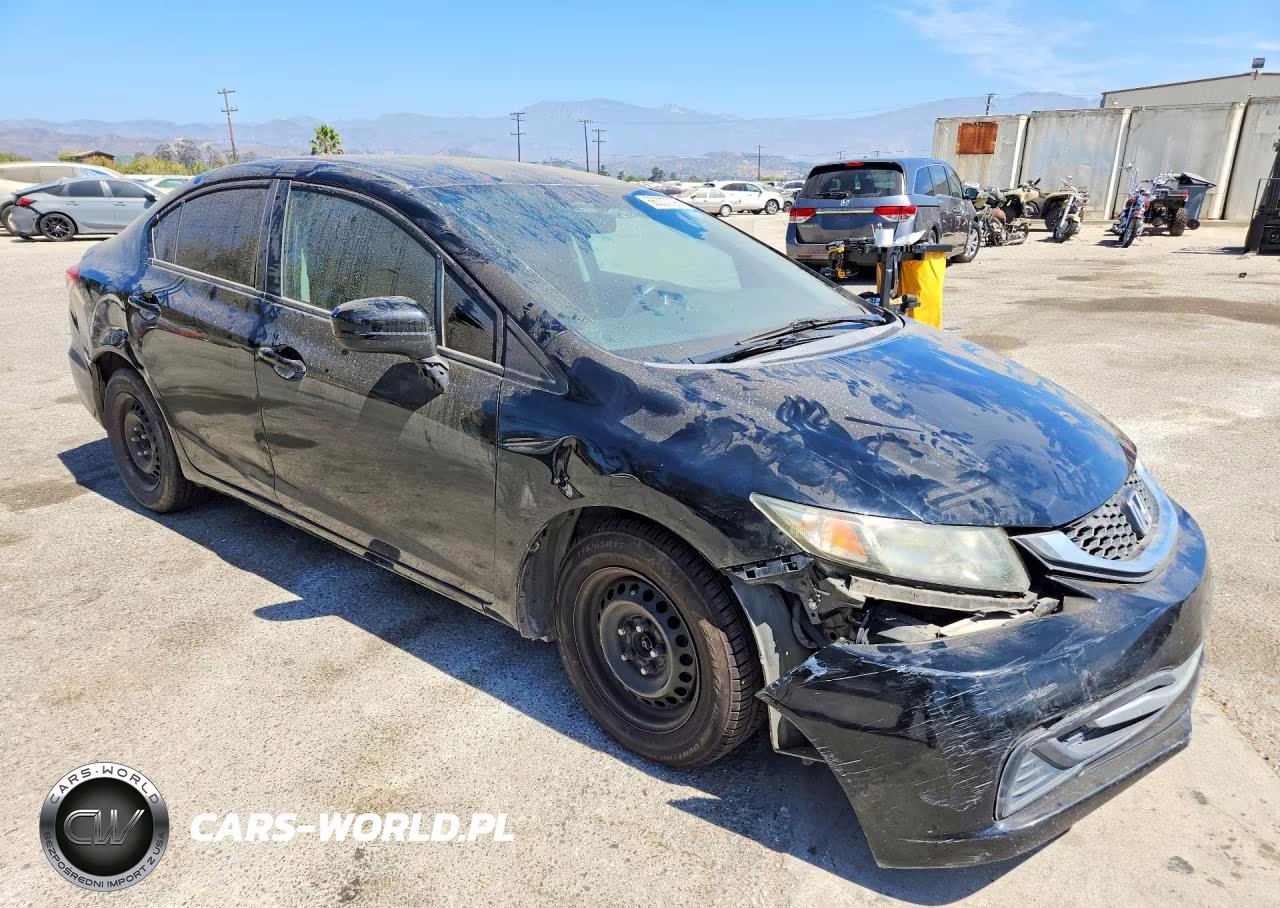 2015 Honda Civic Lx VIN:19XFB2E57FE048812 - 4
