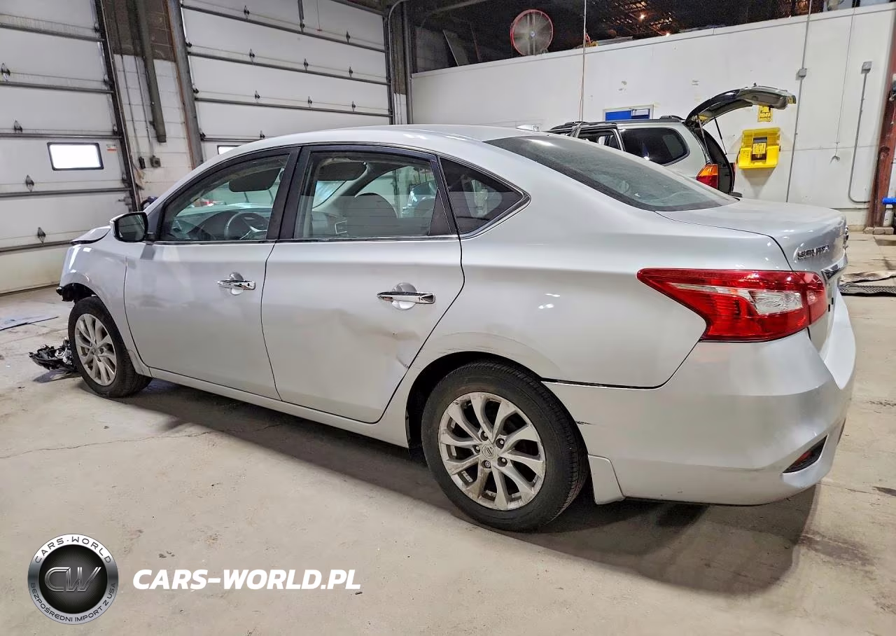2018 Nissan Sentra Sv VIN:3N1AB7AP1JY236167 - 2
