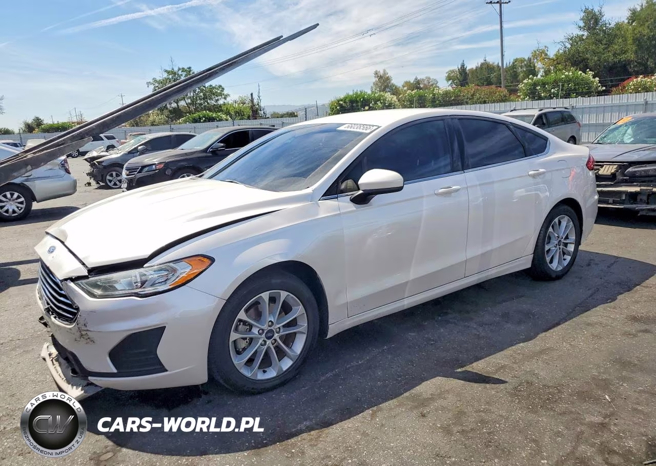 2019 Ford Fusion Se VIN:3FA6P0HD5KR178444 - 1