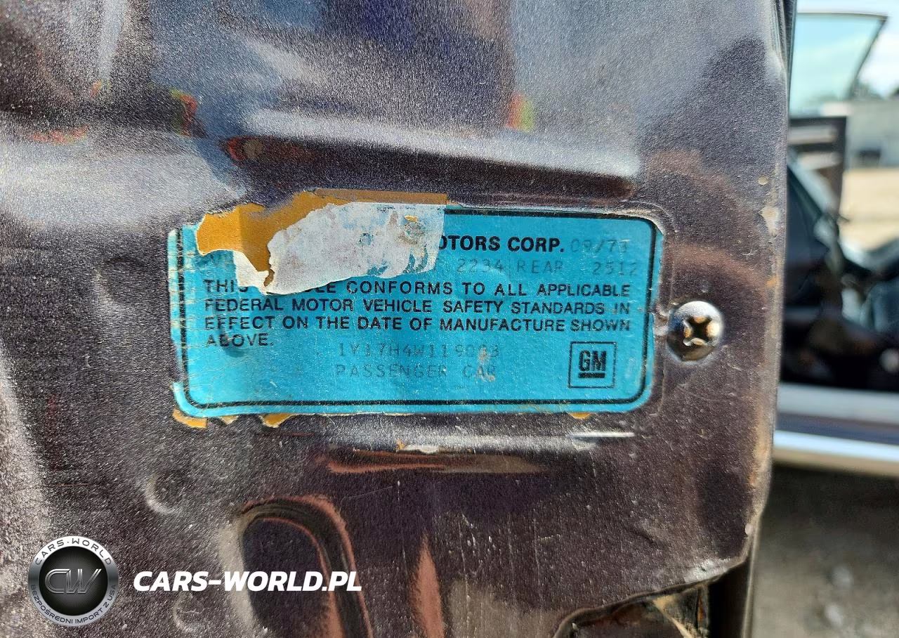 1974 Chevrolet Nova VIN:1Y17H4W119003 - 13