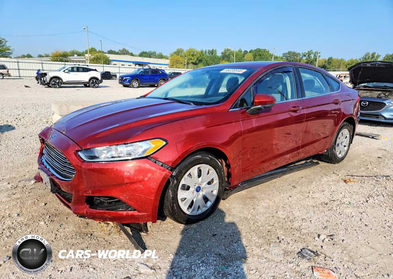 2014 Ford Fusion S VIN:3FA6P0G79ER192265 - 1