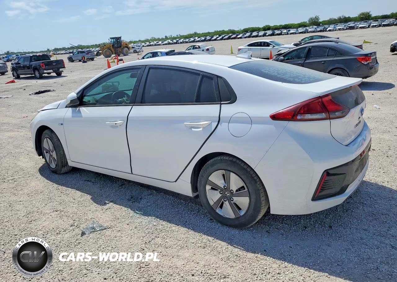 2018 Hyundai Ioniq Blue VIN:KMHC65LC7JU065271 - 2