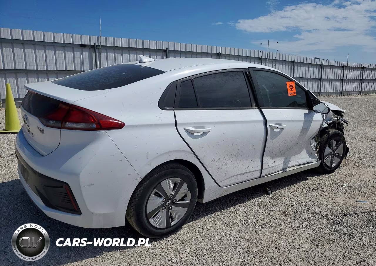 2018 Hyundai Ioniq Blue VIN:KMHC65LC7JU065271 - 3